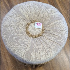 Paisley Bullion Fringe Tuffet